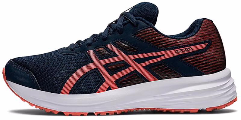 (Youth) ASICS Azumaya 'Navy Coral Red' 1014A213-402 Buy (Youth) ASICS Azumaya 'Navy Coral Red' 1014A213-402