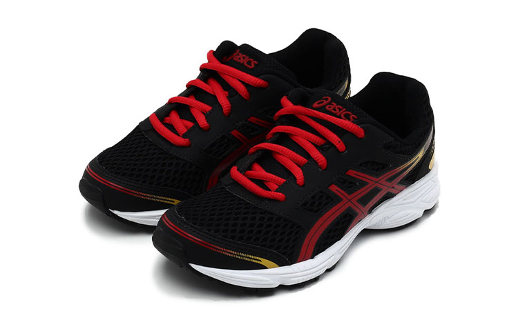 Order (JR) ASICS Buzz 2 „Schwarz Rot“ C015A-9031