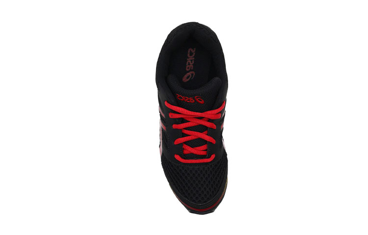 Lookbook (JR) ASICS Buzz 2 „Schwarz Rot“ C015A-9031