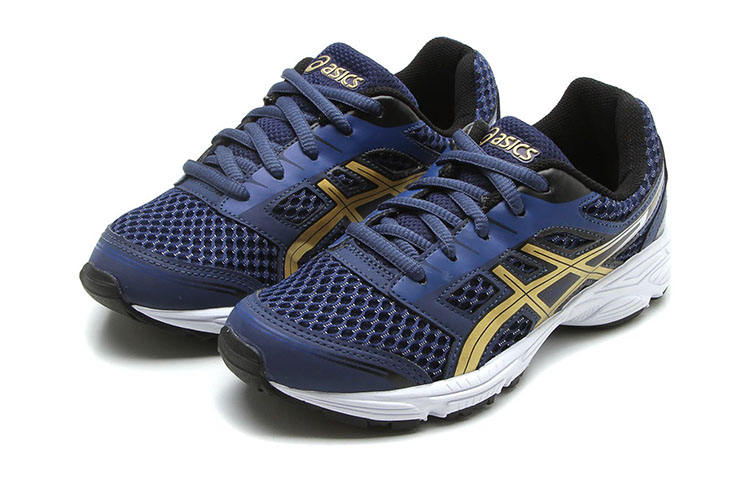 Order (JR) ASICS Buzz 2 ''Blau Gold'' C015A-5194