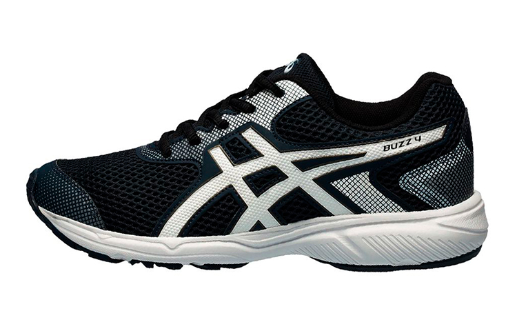 (Youth) ASICS Buzz 4 'Black White' 1014A163-404
