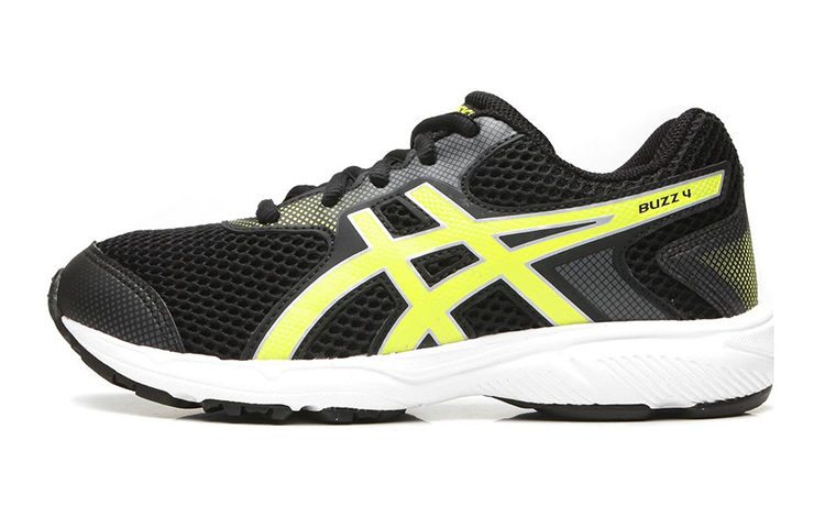(Youth) ASICS Buzz 4 'Black Yellow' 1014A163-002