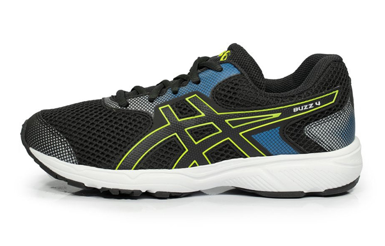 (Youth) ASICS Buzz 4 'Black Yellow' 1014A163-024