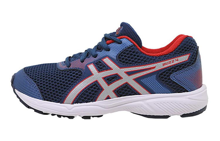 (Youth) ASICS Buzz 4 'Blue Red' 1014A163-400