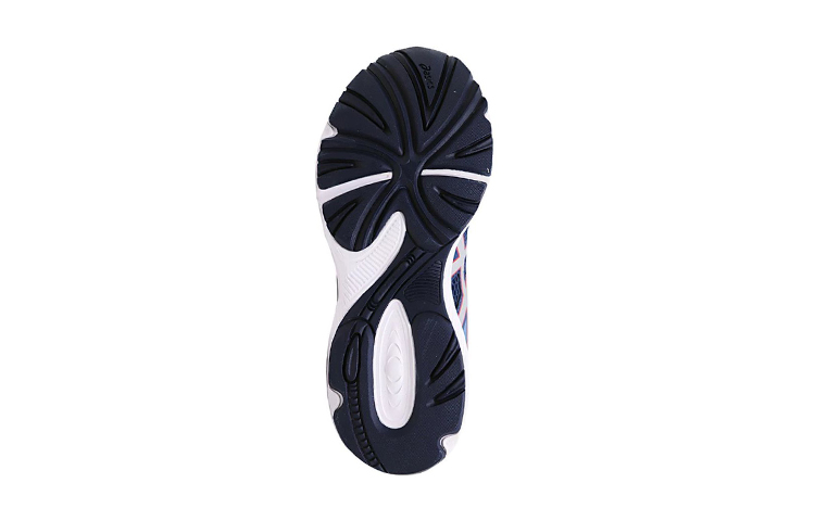 Shop (JR) ASICS Buzz 4 ''Blu Rosso'' 1014A163-400