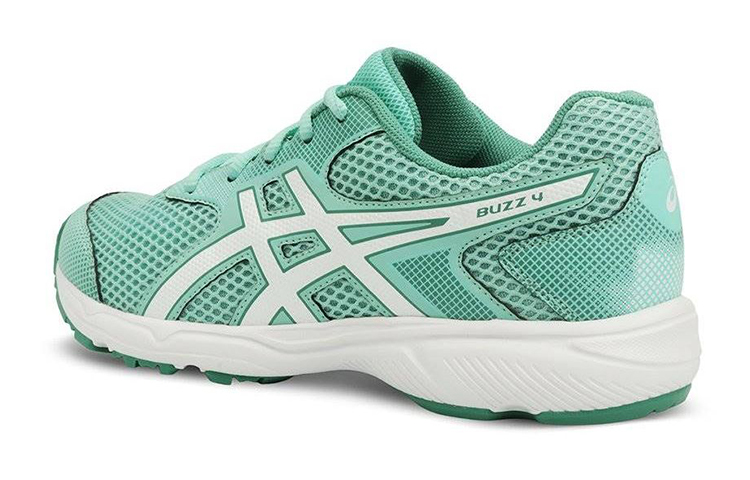Shop (JR) ASICS Buzz 4 ''Verde'' 1014A163-300