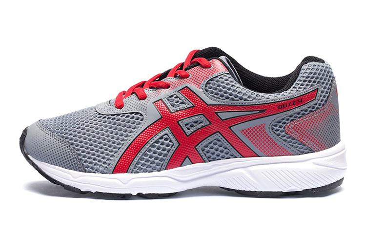 (Youth) ASICS Buzz 4 'Grey-Red' 1014A163-025