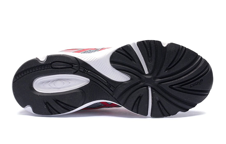 Shop (JR) ASICS Buzz 4 ''Grijs-Rood'' 1014A163-025