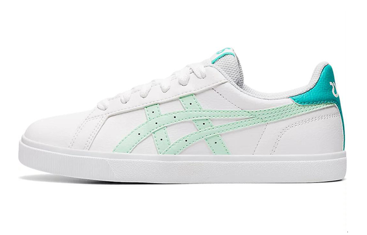 (Youth) ASICS Classic CT Sneakers White/Green 1194A064-100
