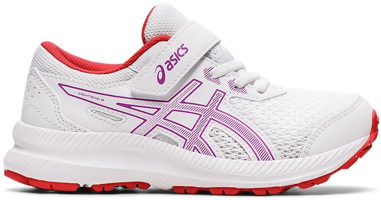 (JR) ASICS Contend 8 'Putih Orchid' 1014A258-101 Order (JR) ASICS Contend 8 'Putih Orchid' 1014A258-101