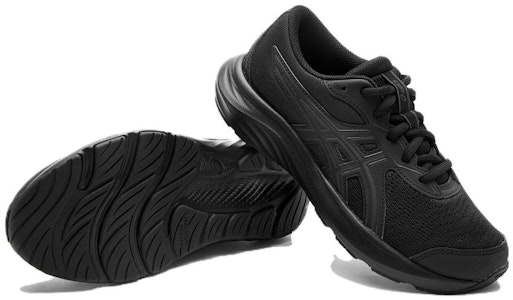 (JR) ASICS Contend 9 ''Hitam Graphite Kelabu'' 1014A337-003 Purchase (JR) ASICS Contend 9 ''Hitam Graphite Kelabu'' 1014A337-003
