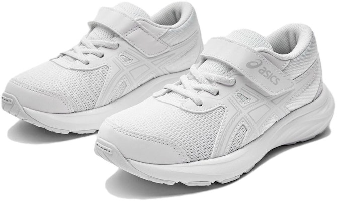 (Youth) ASICS Contend 9 'White Glacier Grey' 1014A338-100 Order (Youth) ASICS Contend 9 'White Glacier Grey' 1014A338-100