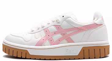 (Youth) ASICS Court MZ 'White Pink' 1204A126-100 (Youth) ASICS Court MZ 'White Pink' 1204A126-100