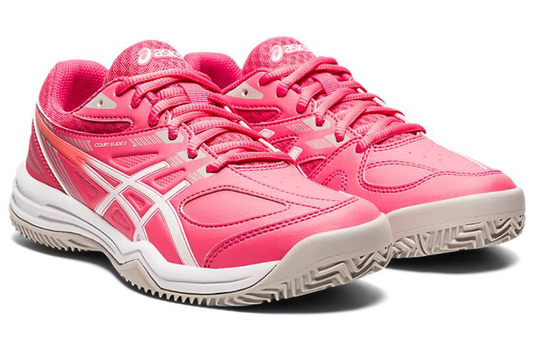 Lookbook (JR) ASICS Court Slide 2 Clay Rosa/Weiß 1044A022-700