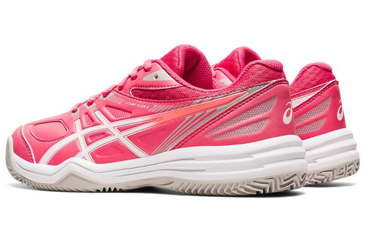 Shop (JR) ASICS Court Slide 2 Clay Rosa/Weiß 1044A022-700