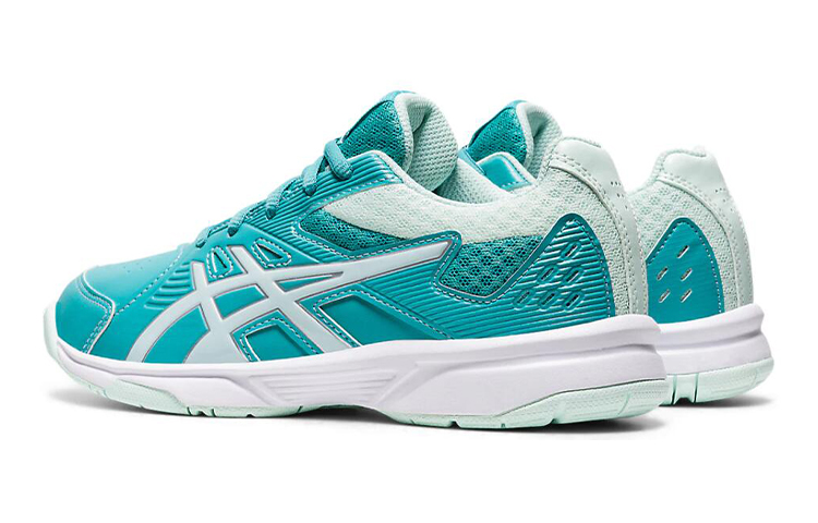 Lookbook (JR) ASICS Court Slide Blauw/Wit 1044A007-301