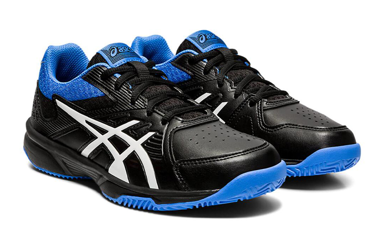 Shop (JR) ASICS Court Slide Clay '黑蓝' 网球鞋 1044A006-005