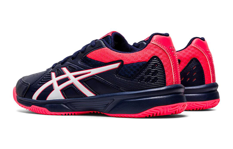 Shop (JR) ASICS Court Slide Clay ''Bleu Rouge'' 1044A006-402