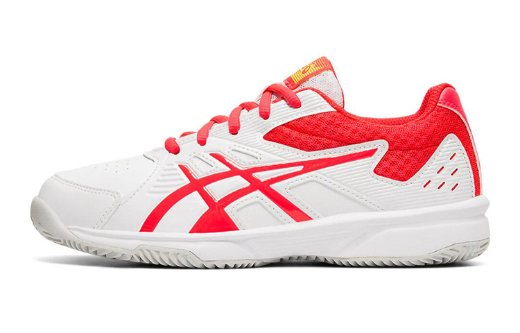 (Youth) ASICS Court Slide Clay 'White Red' 1044A006-101