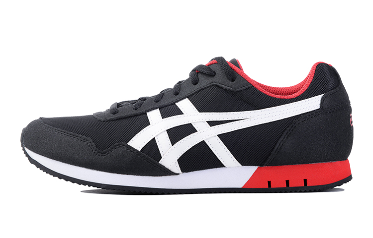 (Youth) ASICS Curreo 'Black White Red' C6B3N-9001