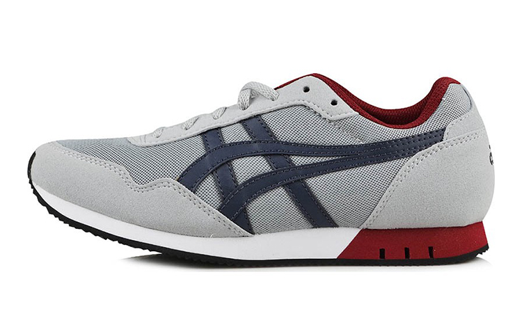 (Youth) ASICS Curreo 'Grey Red' C6B3N-1350