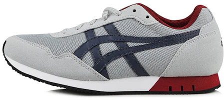 (Youth) ASICS Curreo 'Grey Red' C6B3N-1350 (Youth) ASICS Curreo 'Grey Red' C6B3N-1350