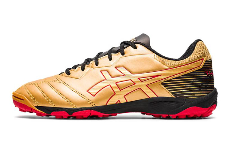 (Youth) ASICS DS Light JR TF Turf Sport Shoes K Gold/Yellow