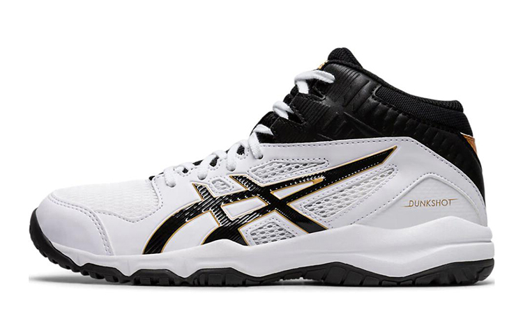 (Youth) ASICS Dunkshot MB 9 'White Black' 1064A006-100