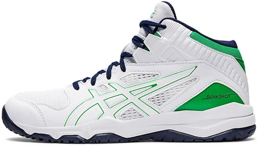 童款 Asics Dunkshot Mb 9 中筒 籃球鞋 白綠 Buy 童款 Asics Dunkshot Mb 9 中筒 籃球鞋 白綠