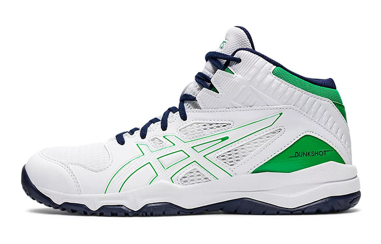 (Youth) ASICS Dunkshot Mb 9 'White Green' 1064A006-107