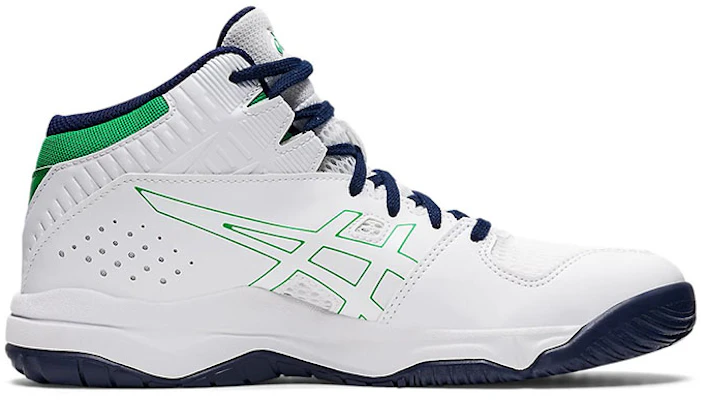 (Youth) ASICS Dunkshot Mb 9 'White Green' 1064A006-107 Order (Youth) ASICS Dunkshot Mb 9 'White Green' 1064A006-107