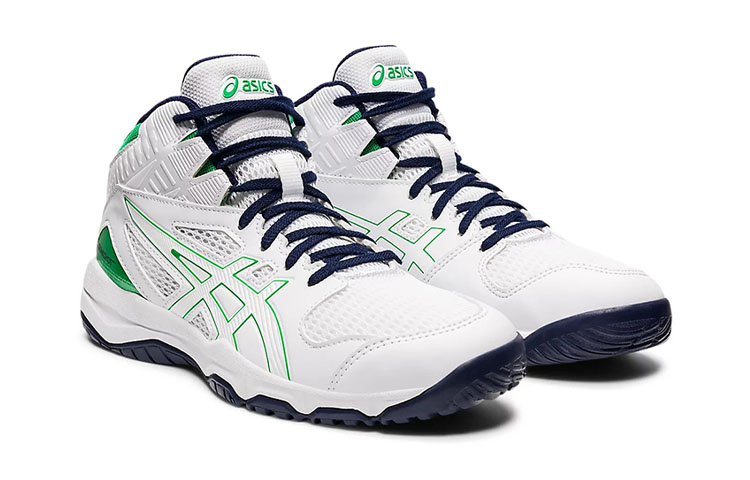 Lookbook (Youth) ASICS Dunkshot Mb 9 'White Green' 1064A006-107