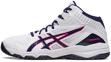 (Youth) ASICS Dunkshot MB 9 'White Midnight Navy' 1064A006-108 (Youth) ASICS Dunkshot MB 9 'White Midnight Navy' 1064A006-108