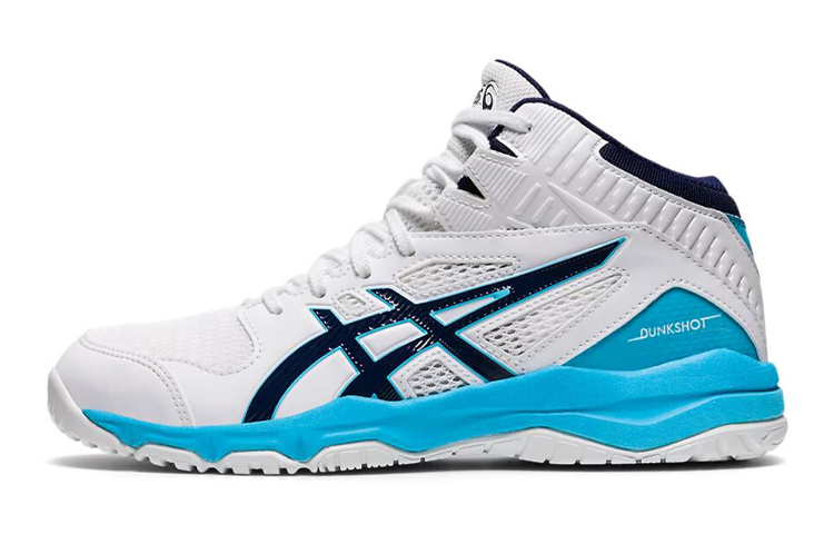 (Youth) ASICS Dunkshot MB 9 White/Blue 1064A006-106