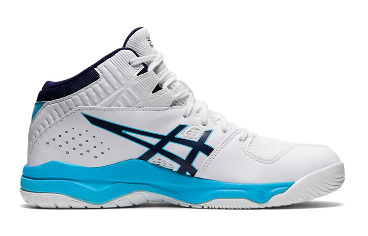Order GS大童 Asics Dunkshot MB 9 跑步鞋 白藍