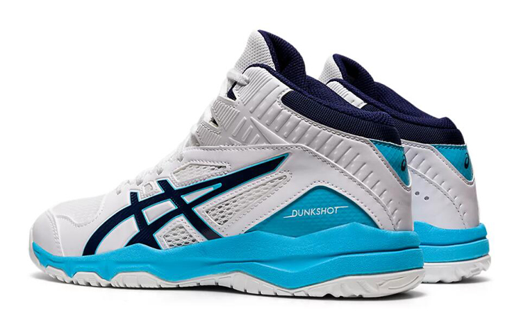 Lookbook GS大童 Asics Dunkshot MB 9 跑步鞋 白藍