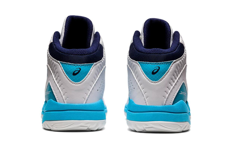 Shop GS大童 Asics Dunkshot MB 9 跑步鞋 白藍