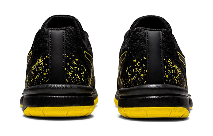 Lookbook (JR) ASICS Flare 7 'Negro Amarillo' 1054A008-001