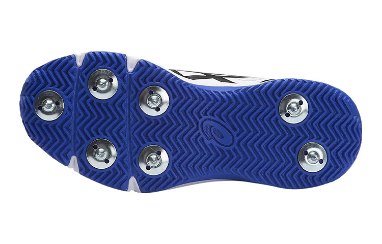 Shop (JR) アシックス ゲル100 ノットアウト 白/青 C506Y-0199