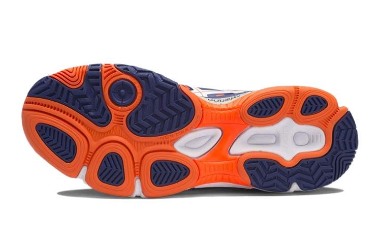 Shop (JR) ASICS Gel-530TR ''Bleu Profond-Orange'' C550Y-5206