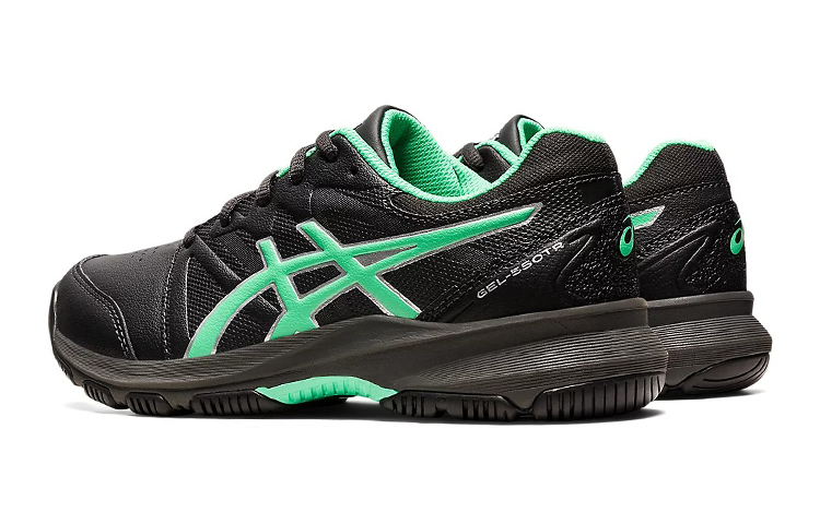 Shop (Youth) ASICS Gel-550TR 'Black Green' 1134A015-025