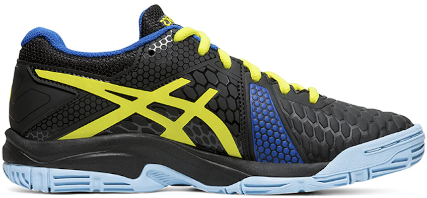 (JR) ASICS Gel-Blast 7 Blauw Geel Zwart. C643Y-003 Order (JR) ASICS Gel-Blast 7 Blauw Geel Zwart. C643Y-003