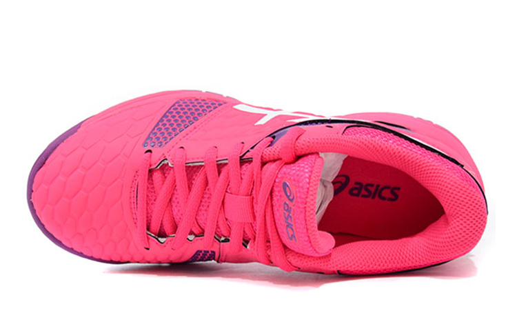 Lookbook 大童 Asics Gel-Blast 7 舒適透氣休閒運動鞋 粉紫拼色
