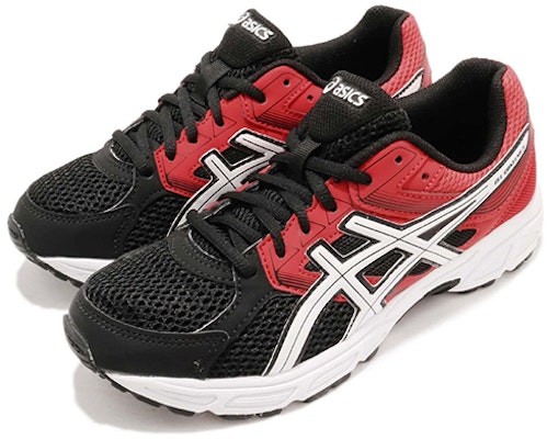 (JR) ASICS Gel-Contend 3 'Negro Rojo' C566N-9001 Lookbook (JR) ASICS Gel-Contend 3 'Negro Rojo' C566N-9001
