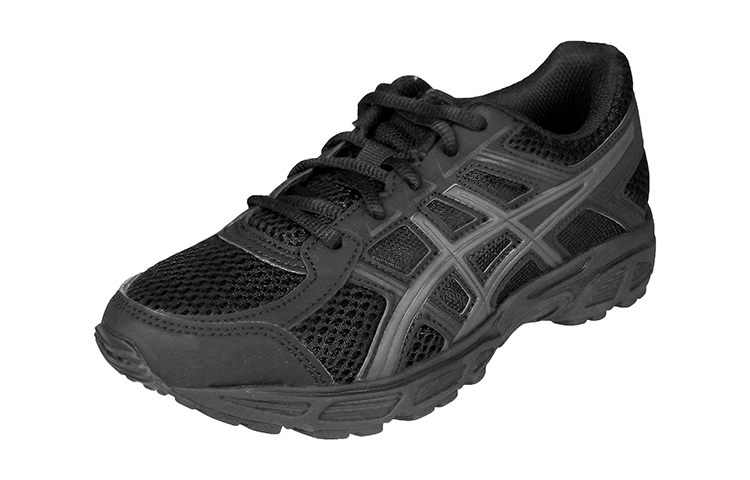 Lookbook 大童 Asics Gel-Contend 4 防滑透氣 低筒 兒童跑步鞋 黑色
