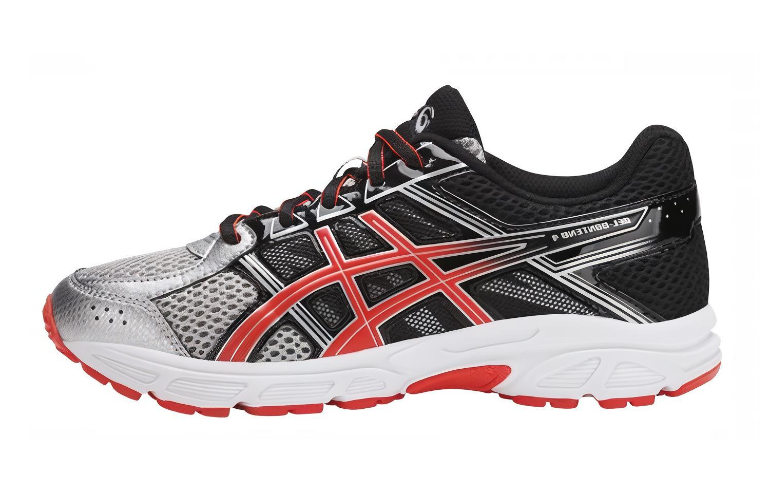 Buy (JR) ASICS Gel-Contend 4 'Hitam Kelabu Merah' C707N-9306