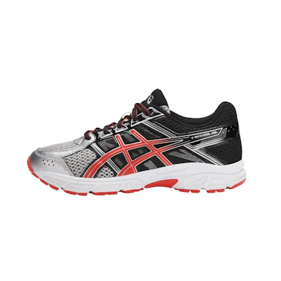 (Youth) ASICS Gel-Contend 4 'Black Grey Red'
