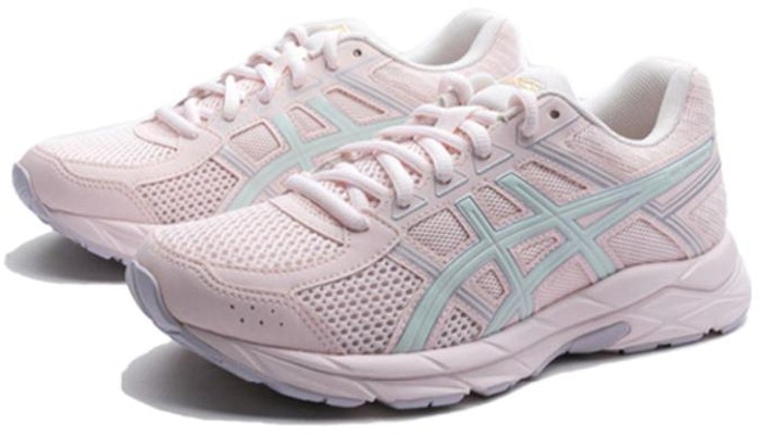 (JR) ASICS Gel-Contend 4 'Pink Biru' Wanita 1014A322-700 Lookbook (JR) ASICS Gel-Contend 4 'Pink Biru' Wanita 1014A322-700