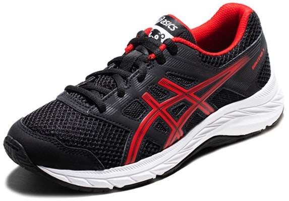 (JR) ASICS Gel-Contend 5 'Hitam Merah' 1014A111-001 Order (JR) ASICS Gel-Contend 5 'Hitam Merah' 1014A111-001
