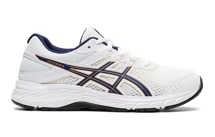 Order (JR) ASICS Gel-Contend 6 Blauw Wit 1014A086-100